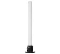 POPETPOP Varilla de montaje roscada para luz de ventilador de techo, | Poste de soporte metálico para lámpara de techo, soporta la instalación de luminarias, conjunto de colgador roscado para