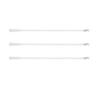 POPETPOP Varilla para Persianas Verticales de Fibra de Vidrio Marrón 3 Piezas Varilla Larga para Control de Luz Repuesto para Cortinas Ventanas y Puertas Uso Doméstico y Oficina