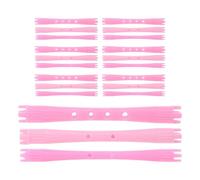 POPETPOP Varillas para Permanente Pequeñas 90 Piezas, Diámetros 0.5-0.7 Cm, Rizador de Pelo Plástico Hueco, para Cabello Largo y Corto, Método Frío, Kit Profesional para Salón y Uso