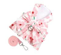 POPETPOP Vestido para Mascotas De Tul con Estampado Floral Falda De Vestir para Perro Ropa para Cachorros Verano para Perros Pequeños Gatos Cachorritos y Animales Pequeños