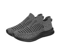 POPETPOP Zapatillas Deportivas Transpirables para Correr sin Cordones Ligeras de Malla Clásica para Exterior Diseño Ergonómico y Cómodo para Hombre y Mujer