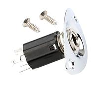 POPETPOP Zócalo del Clavo Trasero para Conector de Clavija de Extremo de Guitarra Accesorio de Guitarra Eléctrica para Conectar Pastillas