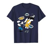 Popeye El Marinero Hombre Bluto Lucha Ka-Pow! Retro Comic Camiseta