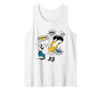 Popeye El Marinero Hombre Bluto Lucha Ka-Pow! Retro Comic Camiseta sin Mangas