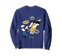 Popeye El Marinero Hombre Bluto Lucha Ka-Pow! Retro Comic Sudadera