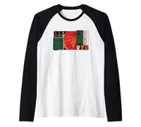 Popeye El Marinero y Oliva OYL Vs Bluto Retro Comic Camiseta Manga Raglan