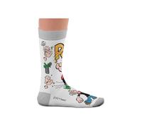 Popeye Sailor Man Socks - Calcetines de algodón con licencia oficial, regalo para fans, 2 tamaños, tallas 36-40 y 41-46