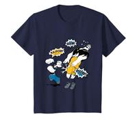 Popeye The Sailor Man Bluto Lucha Ka-Pow! Retro Comic Niños Camiseta