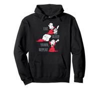Popeye The Sailor Man Swee'Pea Eat Sleep Bostezar Repeat Sudadera con Capucha