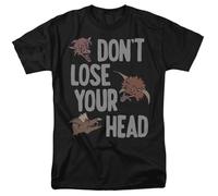 popfunk Labyrinth Don't Lose Your Head T Shirt, Black Camiseta, Negro, 3XL Unisex Adulto