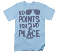 popfunk Top Gun The Slider T Shirt, Light Blue Camiseta, Azul Claro, XL Unisex Adulto