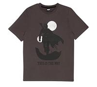 Popgear Star Wars The Mandalorian This Is The Way Men's T-Shirt Charcoal, Camiseta Hombre, Charcoal, M