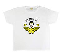 Popgear T-Shirt, Camiseta Niñas, White, 3 Years