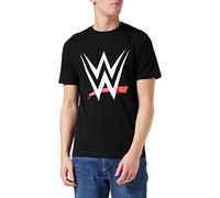 Popgear WWE Logo Men's T-Shirt Black Camiseta, Negro, XL para Hombre