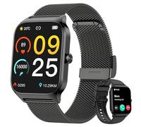 Popglory Reloj Inteligente Mujer Hombre con Llamadas Whatsapp Presión Arterial, 1.85" Smartwatch Mujer con Voz AI Frecuencia Cardíaca SpO2 Sueño Estrés, 2026 Pulsera Actividad, Regalo iOS Android