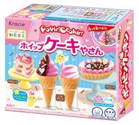 Popin' Cookin' Kit de Manualidades Japonesas, Incluye Pasteles, Sushi, Hamburguesas y Dulces, Set de 5 Kits DIY, kawai, k-pop, japon (Heladería)