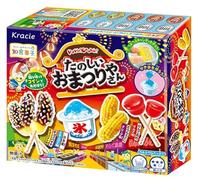 Popin' Cookin' Kit de Manualidades Japonesas, Incluye Pasteles, Sushi, Hamburguesas y Dulces, Set de 5 Kits DIY, kawai, k-pop, japon (Festival)