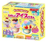 Popin' Cookin' Kit de Manualidades Japonesas, Incluye Pasteles, Sushi, Hamburguesas y Dulces, Set de 5 Kits DIY, kawai, k-pop, japon (Heladeria)