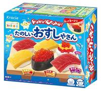Popin' Cookin' Kit de Manualidades Japonesas, Incluye Pasteles, Sushi, Hamburguesas y Dulces, Set de 5 Kits DIY, kawai, k-pop, japon (sushi)