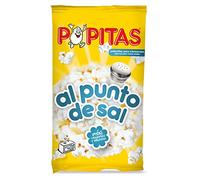 Popitas - Palomitas Saladas Para Microondas, Bolsa 100 g - [pack de 8]