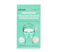 Popmask Parches de Silicona Reutilizables para Arrugas, Parches Antienvejecimiento para Frente, Ojos, Patas de Gallos y Líneas de Sonrisa, Suavizan Arrugas, Hasta 20 Usos, Unisex