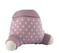 Popolini WoolPant - Cubrepantalón de lana sobre cualquier pañal de succión (74/80, puntos rosados)