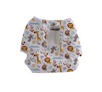 Popollini PopoWrap - Cubrepañales transpirables con cierre de adhesivo y protección contra fugas (S - 3-6 kg)