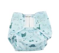 Popollini PopoWrap Dino - Cubrepañales transpirable (cierre de adhesivo , protección contra derrames) Talla:M (5-10 Kg)