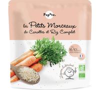 Popote Trocitos Zanahoria y Arroz Integral +8/10M 190 g