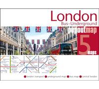 Popout Map: London Bus Tube (PopOut Maps)