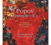 Popov - Shostakovich - Popov: Symphony No. 1, Op. 7; Shostakovich: Theme & Variations, Op. 3