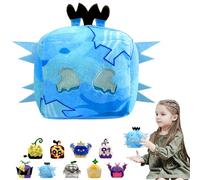 POPOYU Blox Peluche Suave Cojín de Animados de Zorro para Niños Regalos BloxFruits Figuras de Peluche para Fans-Muñeca de Cumpleaños