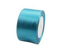 POPOYU Cinta de Satén 50mm x 23m Azul Eléctrico Seda Raso - Rollo de Cinta de Raso Satén para Decoración Boda Cumpleaños Fiesta - Manualidades y Complementos el Pelo Coser Arte Embalaje de Regalo