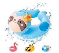 POPOYU Flotador inflable para niños, piscina con animales, juguete inflable, piscina, unicornio, dinosaurio, flamenco, flotador de piscina, anillo de piscina de agua para fiestas de piscina,