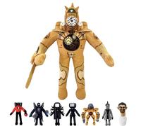 POPOYU Skibidi Toilet Peluches de 30cm Divertidos,Inodoro Peluche Figura de Peluche de Skibidi,Skibidi Titan TV Man Actualización Muñeca de Peluche,Regalo para Niños,Halloween,Navidad(Titan TV Man)