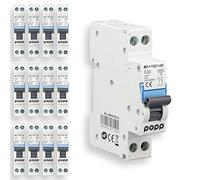POPP® Interruptor Automático Magnetotérmico estrecho serie DPN MSN8 gama Doméstica CURVA C corte 4500A DPN 6A,10A,16A,20A,25A,32A,40A Pack 6,12 (Pack 12, 20A)