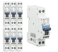 POPP® Interruptor Automático Magnetotérmico estrecho serie DPN MSN8 gama Doméstica CURVA C corte 4500A DPN 6A,10A,16A,20A,25A,32A,40A Pack 6,12 (Pack 6, 32A)