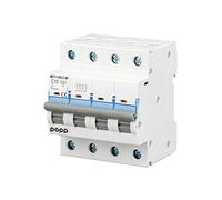 POPP® Interruptor Automático Magnetotérmico industrial CURVA C 1P 2P 3P + 6A 10A 16A 20A 25A 32A 40A 50A 63A … (4P, 10A)