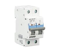 POPP® Interruptor Automático Magnetotérmico industrial CURVA C 1P 2P 3P + 6A 10A 16A 20A 25A 32A 40A 50A 63A … (2P, 40A)