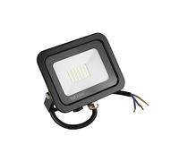 Popp® Pack x2 Floodlight LED Foco Proyector LED Negro para Exterior 20W Luz neutra 4000K Eficiencia Luminosa 85LM/W Protección contra Sobrevoltajes Resistente al Agua IP65 (4000K, 20W)