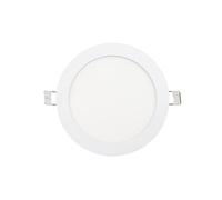 Popp® Pack x2 Placa Downlight LED slim Empotrable Circular 13W corte de Techo Ø155mm 1040Lm Luz calida 3000K chip No flicker LUMILEDs, para cocina,pasillos,domitorio,salón(13W 3000K 2unidad)