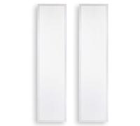 Popp® Pack2 Panel LED 30x120 40W Driver LIFUD 4000Lm IP20 6000K Luz Blanca para Falso Techo Empotrado series ECO Bajo Consumo *Marco No Incluido (30x120cm 6000K)