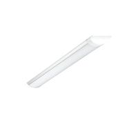 Popp® Pantalla LED 27W Luz blanca 6000K 2150 Lm batten light regleta libre halógeno tubo led integrado 90cm, apto para supermercado, taller, hogar y hospital (27W 6000K 90cm)