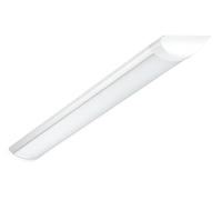 Popp® Pantalla LED 36W Luz blanca fría 6000K 2880 Lm batten light regleta libre halógeno tubo led integrado 36W 120cm, apto para supermercado, taller, hogar y hospital (36W 6000K, 120cm)