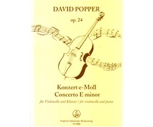 POPPER - Concierto nº 2 en Mi menor Op.24 para Violoncello y Piano