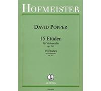 POPPER - Estudios Op.76 Vol.1º (15 Estudios Faciles) para Violoncello (Schultz)