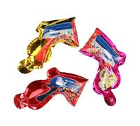 Poppers de Confeti para Fiestas, Disparadores Inflables de Mano con Película de Aluminio Engrosada con 10 Piezas para Graduación de Bodas de Cumpleaños, Seguros, Convenientes y