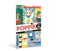 POPPIK 1841282 - Póster de mosaico japonés con pegatinas extraíbles, juego de pegatinas para manualidades, para niños a partir de 8 años, 50 x 70 cm