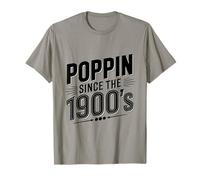 Poppin desde la década de 1900, divertido cumpleaños de mil novecientos Camiseta
