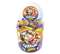 Popping Candy | Caramelo en polvo Johny Bee, 100 Unidades | Surtido de deliciosos sabores frutales